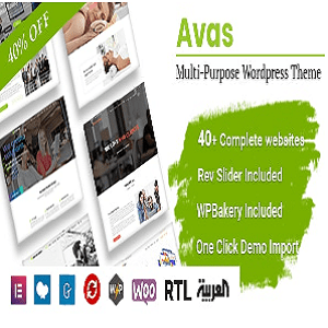 Avas v6.8 - Multi-Purpose WordPress Theme